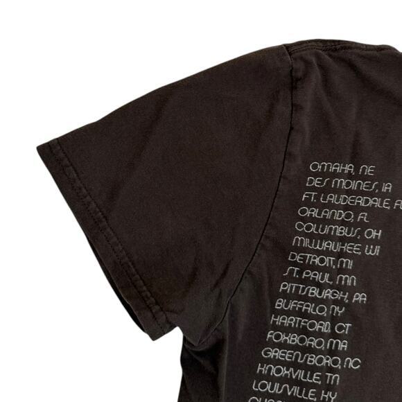Taylor Swift Band Tee 2011 Speak Now Tour Size S Gildan Tag Brown - Picture 3 of 6